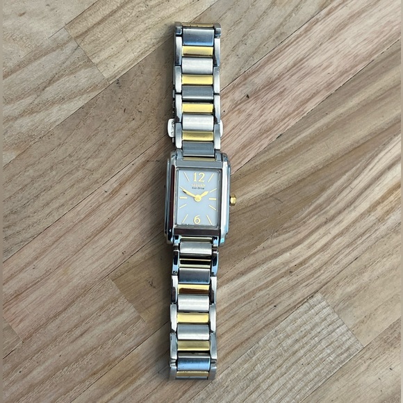 Citizen Eco-Drive Ladies Watch Two Tone Bracelet White Dial Solar - Picture 3 of 15